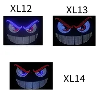 Nouvelles feux arrière décoratifs LED « Devil Eye » pour voiture, lumière d'avertissement rouge dynamique « Demon Eyes », lumière d'ambiance 12V, montage universel, garantie 1 an