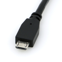 Câble Micro USB mâle vers Micro USB de longueur personnalisée, court ou long, à charge rapide, fabriqué à Shenzhen