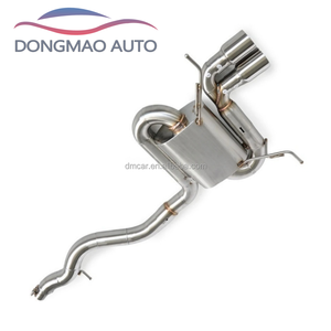 Convient pour BMW <span class=keywords><strong>120i</strong></span> 2.0 <span class=keywords><strong>E87</strong></span>/E88 2008-2011, tuyau d'échappement de performance de course, système d'échappement en acier inoxydable, silencieux - Product Image 1