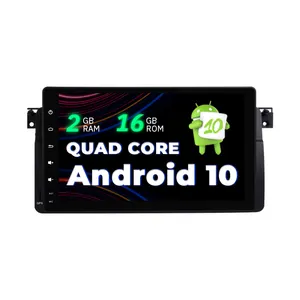 Autoradio Android 10 araba GPS için BMW E46/ M3/ 318i/ 320i/ 325i/ 330/335 1998-2006 navigasyon Stereo ekran multimedya kafa ünitesi