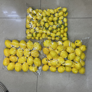 Mini citrons artificiels de haute qualité de 1,77'', 2,95'', 3,74'', 2,17'' pour la décoration créative des restaurants. - Product Image 1
