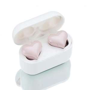 New Heartbuds Heart-shaped Headphones Quick Pairing Wireless Earbuds <strong>Cute</strong> Girl Office Travel Bluetooth <strong>Earphones</strong> - Product Image 2