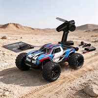 Truk RC Hyper Go MJX 16218 Brushless 4WD Kecepatan Tinggi Kendaraan Off Road Pendaki Gunung Mobil RC Remote Control Mainan Balap