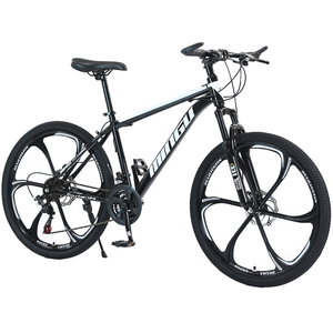 دراجة جبلية للجنسين مقاس 26 بوصة مع 21 سرعة ومكابح قرصية ودواسة عادية من الفولاذ بسرعات متغيرة - Product Image 2