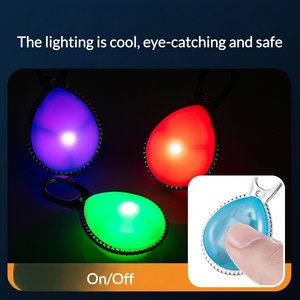 USB Rechargeable Waterproof LED Pet Safety Light <b>Clip</b>-on Dog <b>Collar</b> Pendant Light Flashing for Night Walking - Product Image 2