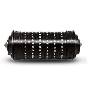 Candado <span class=keywords><strong>Cryptex</strong></span> Mini Rompecabezas Código Da Vinci con Contraseña de Letras Personalizable 15x10x5 cm - Product Image 4