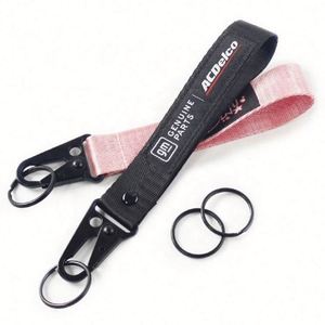 Lanyard de Nylon Personalizado con Logotipo Impreso, Gancho Tipo Águila, para Llaves - Product Image 5