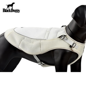 BlackDoggy Large Solid Winter Summer <strong>Dog</strong> Sports <strong>Cooling</strong> Polyester <strong>Coat</strong> for <strong>Dogs</strong> - Product Image 1