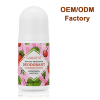 Déodorant Roll-on Naturel 50ml pour Femme, Vente en Gros au Meilleur Prix Direct Usine Chine