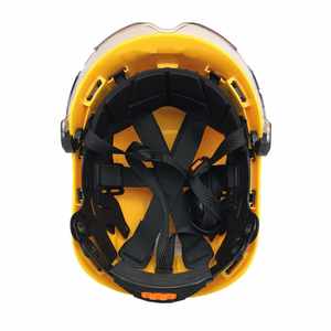 ABS Circle Type Foldable Scooter <strong>Firefighting</strong> Helmet Visor EN 397 Compliant Hard Hat for Motorcycle Safety - Product Image 4