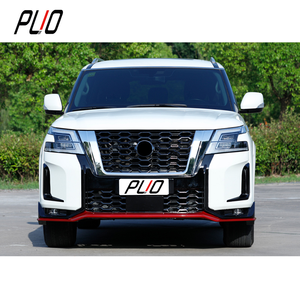 Kit de carrocería que incluye la rejilla delantera y trasera del parachoques, ideal para <span class=keywords><strong>Nissan</strong></span> Patrol Y62 2020 2021 - Product Image 2