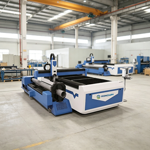 Machine de découpe laser à fibre de haute précision pour tubes métalliques et tuyaux industriels, prend en charge le chargement automatique et la découpe rapide - Product Image 3