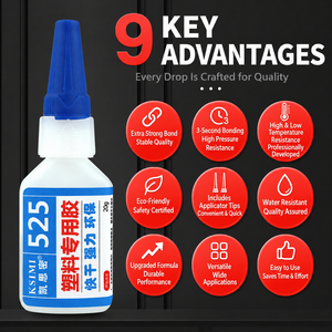 Strong Adhesive <strong>Glue</strong> Transparent Fast Dry Epoxy <strong>Glue</strong> for ABS PC PVC Acrylic Rubber Ceramic Wood DIY Craft Toy <strong>Model</strong> Bonding <strong>Glue</strong> - Product Image 4