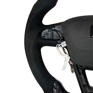 <span class=keywords><strong>Volant</strong></span> en Alcantara en fibre de carbone forgé à LED personnalisé pour Siat <span class=keywords><strong>Cupra</strong></span> <span class=keywords><strong>Seat</strong></span> Leon <span class=keywords><strong>Volant</strong></span> en carbone 2015 - Product Image 3