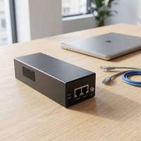 Inyector PoE++ de 2.5 Gigabit 802.3at/bt, Convierte Non-PoE a PoE, Detecta Automáticamente la Potencia Requerida de hasta 90W, Inyector PoE Midspan
