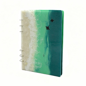 Diario Costero Recargable Impermeable con Diseño Oceánico, Planificador Multiusos para Notas de Oficina y Álbum de Recortes de Viajes - Product Image 4