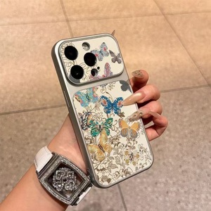 Coque de téléphone portable antichoc classique avec motif papillon totem et design d'objectif en échelle pour iPhone 12 13 14 15 16 17 <span class=keywords><strong>Pro</strong></span> Max - Product Image 3