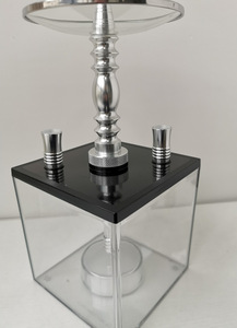 <span class=keywords><strong>Prix</strong></span> le plus bas plastique biodégradable carré boîte-cadeau narguilé <span class=keywords><strong>Chicha</strong></span> Hokah pas cher acrylique fumée LED narguilé Shisha - Product Image 5