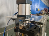 STEC-persianas Vertical para Ventanas inteligentes, máquina de punzonado de corte Vertical de tela automática, Manual, motorizada