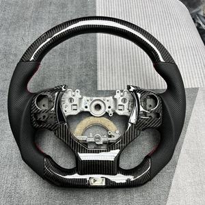 Volante de Fibra de Carbono Personalizado de Fábrica para <span class=keywords><strong>Lexus</strong></span> ES200 LX <span class=keywords><strong>UX</strong></span> NX200 RX350, Modificación de Automóviles, Piezas Interiores - Product Image 5