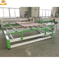Machine à coudre ordinateur à une aiguille, servo, machine à coudre pour matelas en largeur, prix, machine à matelasser à bras long avec cadre