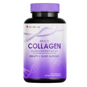 Cápsulas <span class=keywords><strong>de</strong></span> Colágeno - Péptidos <span class=keywords><strong>de</strong></span> Colágeno Hidrolizado, Alta Absorción, Salud <span class=keywords><strong>de</strong></span> <span class=keywords><strong>la</strong></span> <span class=keywords><strong>Piel</strong></span>, Articulaciones y Cabello, Sin GMO, Certificado GMP, Sin Olor - Product Image 1