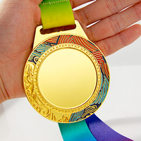 Médaille de sport 3D en métal de haute qualité, personnalisée par le fabricant, 8 cm