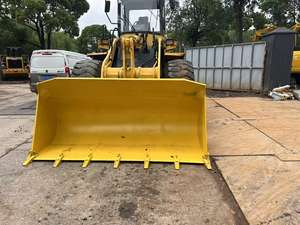 Komatsu-Cargador de rueda frontal fabricado en Japón, cargador de rueda de 114KW de potencia de 2.3m3 con capacidad de cubo, motor y equipado usado - Product Image 3