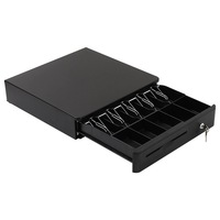 405D Détaillant Pas Cher 5 Bill Sécurité Tout-en-Un Pos Tablette Plateau Plastique Rj11 Cash Box Pos System