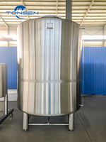 Refroidisseur d'eau au glycol en acier inoxydable avec réservoir d'eau glacée isolé pour système de refroidissement de brasserie