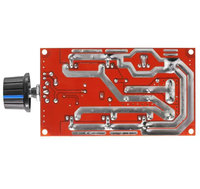 9-50V 9V12V24V50V 2000W dengan Modul Kontrol Kecepatan Motor DC Tanpa Sikat 40A dengan Enclosure