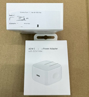 Chargeur PD Charge rapide USB-C 40W UK pour iPhone 17 14 13 Pro Max Charge rapide Type-C Adaptateur secteur pour téléphone