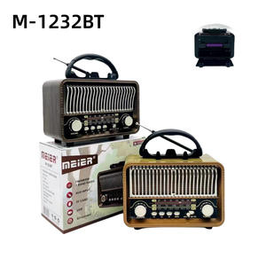 Radio Portátil Recargable Redwingy MD-1232BT, Radio FM AM SW, Radio de Estilo Antiguo con Bluetooth, el Mejor Altavoz BT - Product Image 2