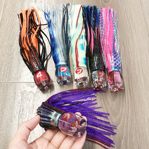 Großwildangeln Harzkopf Salzwasser Marlin Thunfisch Schleppköder mit Oktopus-Schürzen - Product Image 1