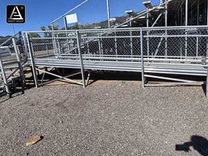 Gradins en aluminium d'échafaudage utilisés par le football extérieur de luxe tribune en métal de banc de stade tribune en aluminium tribune en aluminium de gradins - Product Image 6