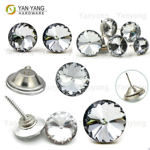 Bouton <span class=keywords><strong>de</strong></span> Tête <span class=keywords><strong>de</strong></span> <span class=keywords><strong>Lit</strong></span> et <span class=keywords><strong>de</strong></span> Canapé Yanyang en Verre et Cristal pour la Décoration - Nouveauté en Promotion - Product Image 2