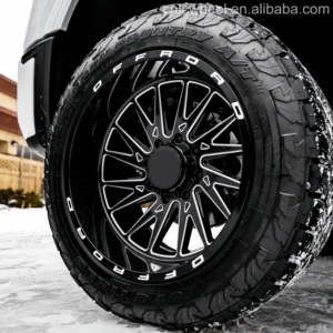 Jantes de camion en aluminium de style Deep Dish de 20 à 26 pouces 5x139.7 6x135 6x139.7 8x165.1 pour H2 F150 <span class=keywords><strong>Bronco</strong></span> Ram 1500 GMC Chevy Silverado - Product Image 1