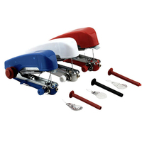 Machine à coudre portable mini pour débutants, 12 points intégrés, double fil, deux vitesses, moteur multifonction pour réparations