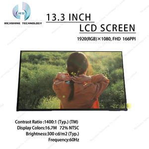 ผู้จัดจำหน่ายหน้าจอ LCD B133HAN05.F หน้าจอแสดงผลเกรดอุตสาหกรรมแผง LCD ขนาด13.3นิ้วความละเอียด1920*1080 - Product Image 4