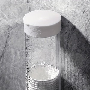 Distributeur mural de gobelets jetables Porte-gobelet automatique en papier sans perçage Porte-gobelet anti-poussière pour distributeur d'eau pour la maison et le bureau - Product Image 3