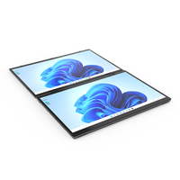 14inch+14inch Touch Dual Screen Laptop Intel N95 Processor Gaming Laptop Max DDR4 32GB 2TB SSD Personal & Home Laptops Notebook