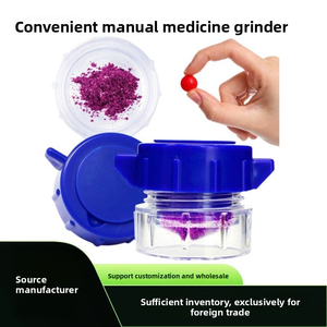 Amoladora cortadora de tabletas, conveniente plástico PP, tableta portátil, polvo de molienda, caja de polvo de molienda <span class=keywords><strong>para</strong></span> ancianos domésticos - Product Image 2