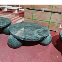 Table basse ronde avec base sphérique, style moderne, de luxe, pour la maison, décoration de salon, fournisseur d'usine