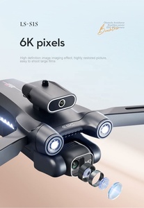 Mini 4K professionnel HD caméra évitement d'obstacles photographie aérienne pliable quadrirotor télécommande S1S Drone - Product Image 4
