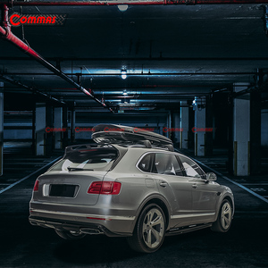 ลิ้นกันชนหลังสำหรับ Bentley Bentayga 2015 รุ่น Limited Edition สไตล์คาร์บอนไฟเบอร์แห้ง  อะไหล่รถยนต์ - Product Image 2