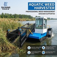 Équipement de récolte d'algues aquatiques multi-scènes pour l'élimination du sargasse et des algues marines, destiné à la gestion des eaux côtières