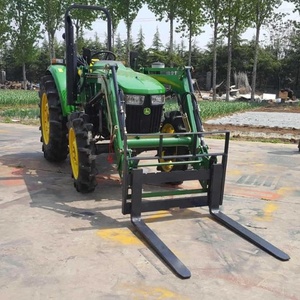 Tractor Agrícola 4x4 con Certificación CE COC, 40HP, Cargador Frontal, Cortadora de Césped, Enlace de <span class=keywords><strong>3</strong></span> Puntos, Salida Hidráulica - Product Image 3