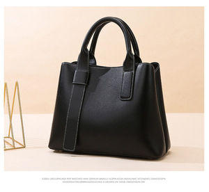 Sacs à main décontractés en cuir PU de haute qualité, sacs à bandoulière de créateur pour femmes, sacs fourre-tout grande capacité pour femmes - Product Image 6