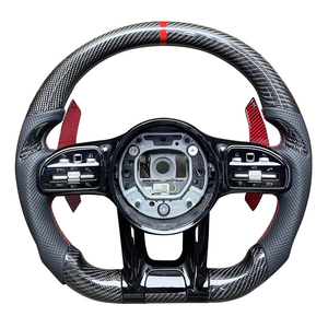 <span class=keywords><strong>Volant</strong></span> de direction amélioré pour Mercedes Benz Cls 350 W157 W218 W219 W257 53 63 A45 <span class=keywords><strong>a</strong></span> <span class=keywords><strong>45</strong></span> W176 W177 <span class=keywords><strong>Amg</strong></span> en fibre de carbone - Product Image 5