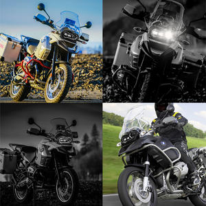 Phare LED E24-R113 amélioré avec feux de croisement et de route et feux de jour pour <span class=keywords><strong>BMW</strong></span> R1200GS <span class=keywords><strong>R</strong></span> 1200 GS Adv R1200GS LC 2004-2012 - Product Image 4